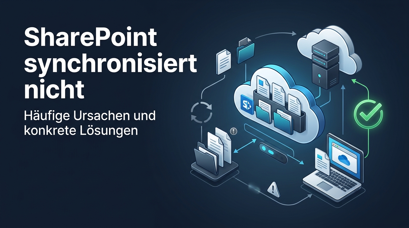 SharePoint synchronisiert nicht: Häufige Ursachen und konkrete Lösungen
